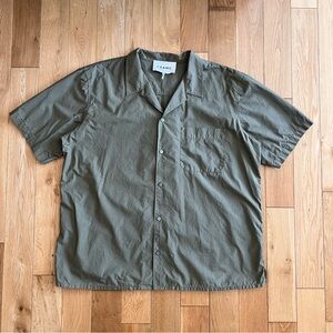 Frame Denim Men's Olive Green Shirt
